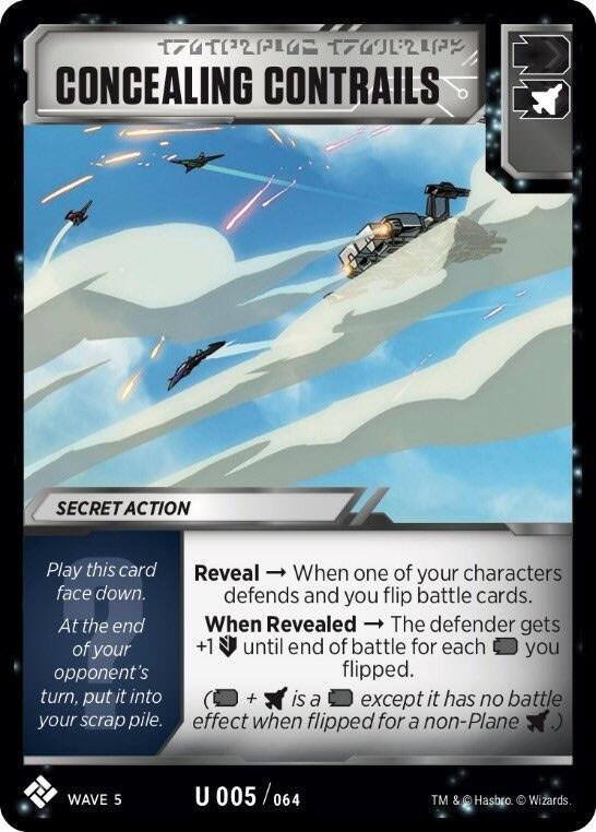 Concealing Contrails card image