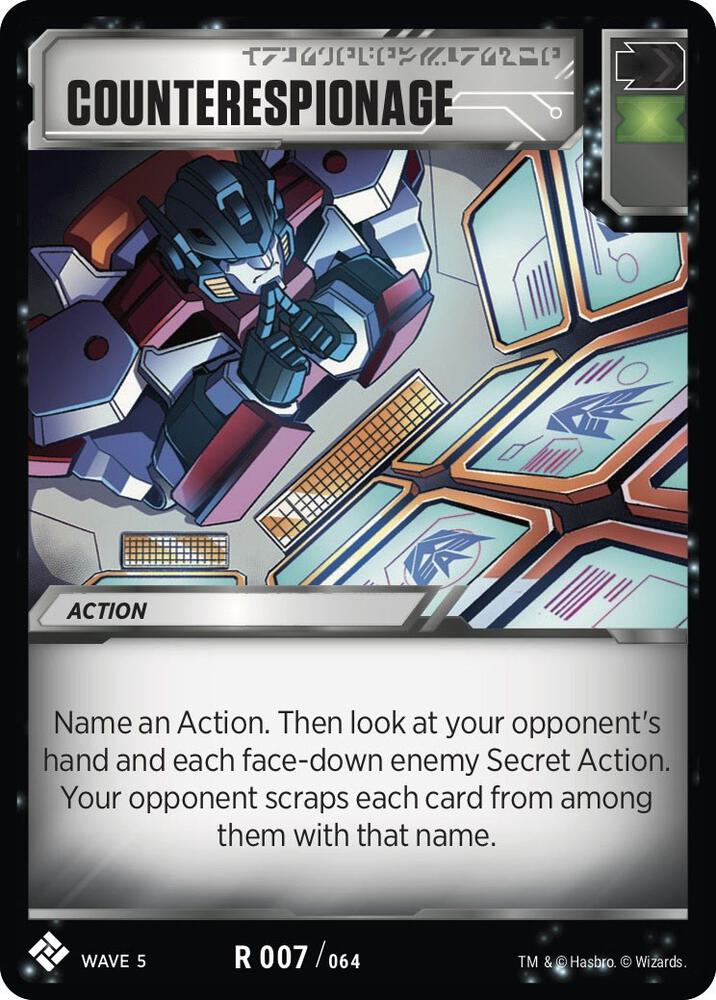 Counterespionage card image