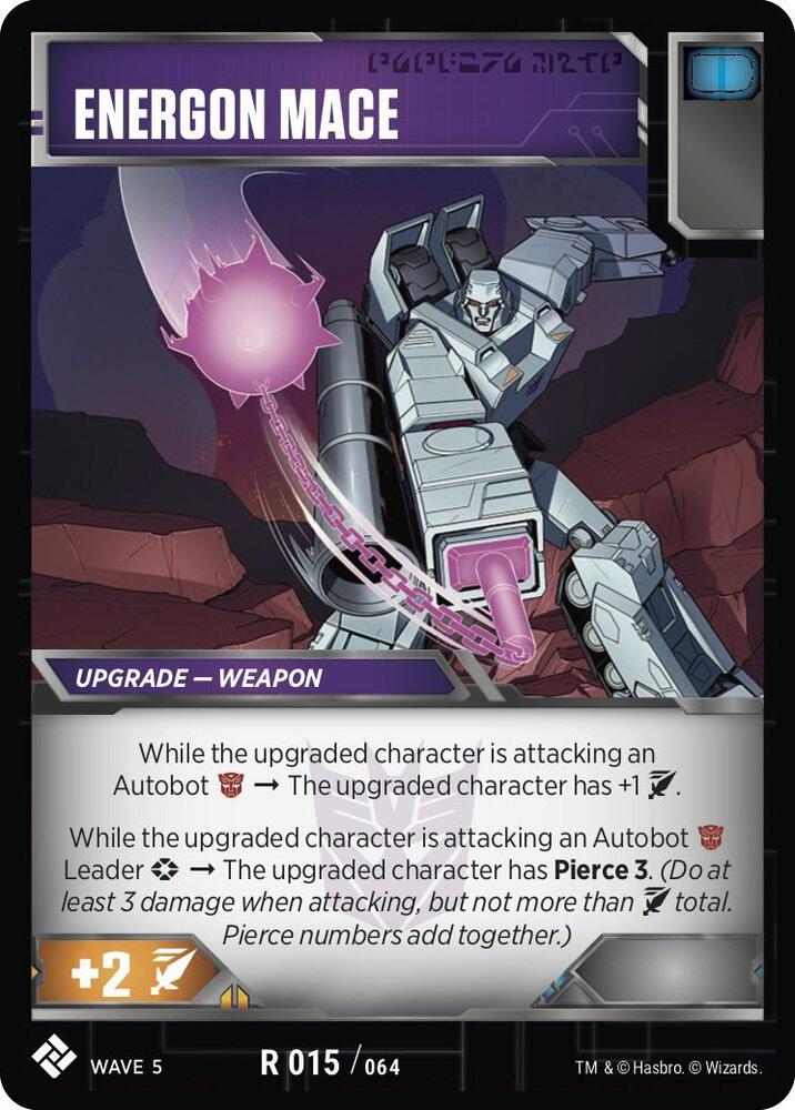 Energon Mace card image