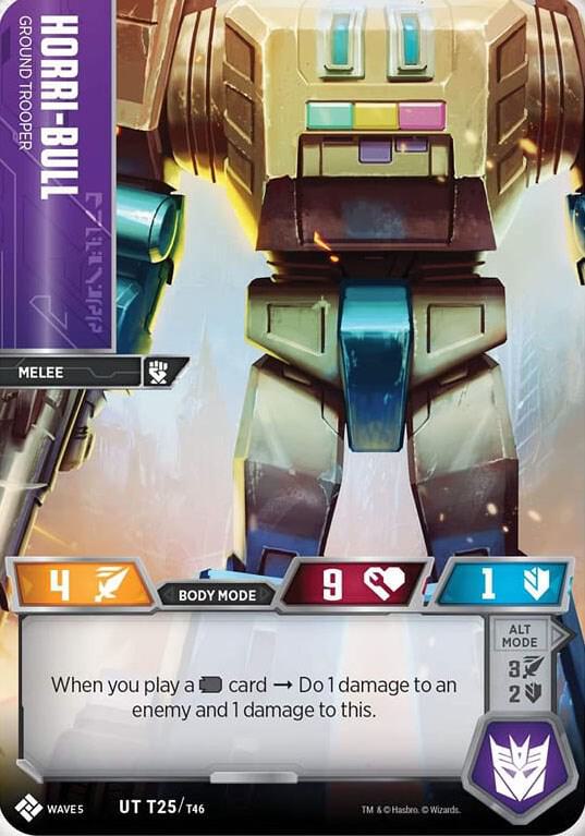 Horri-Bull - Ground Trooper card image