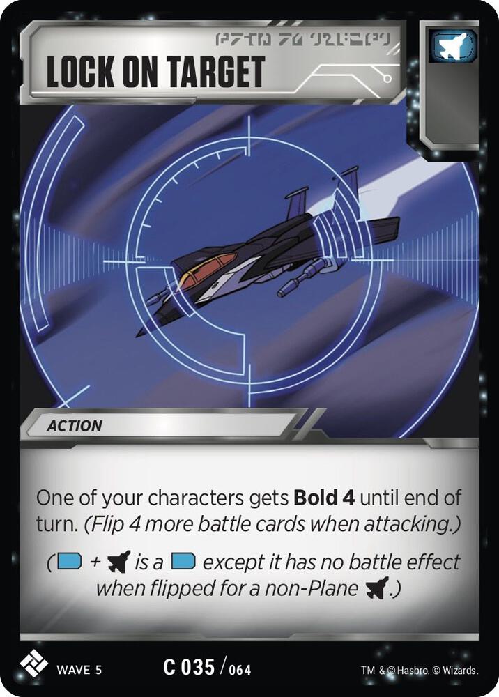 Lock On Target card image