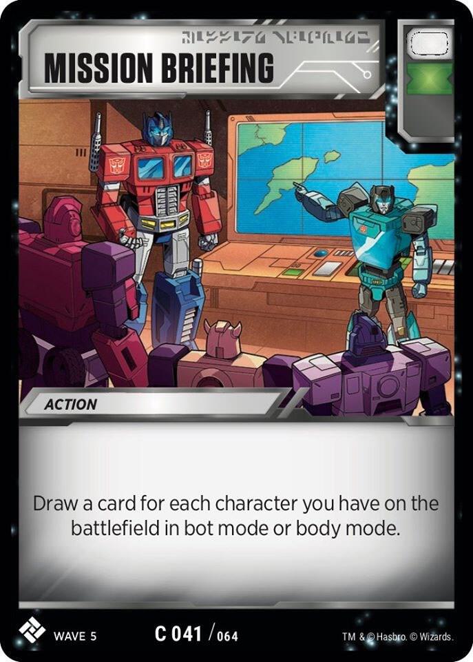 Mission Briefing card image