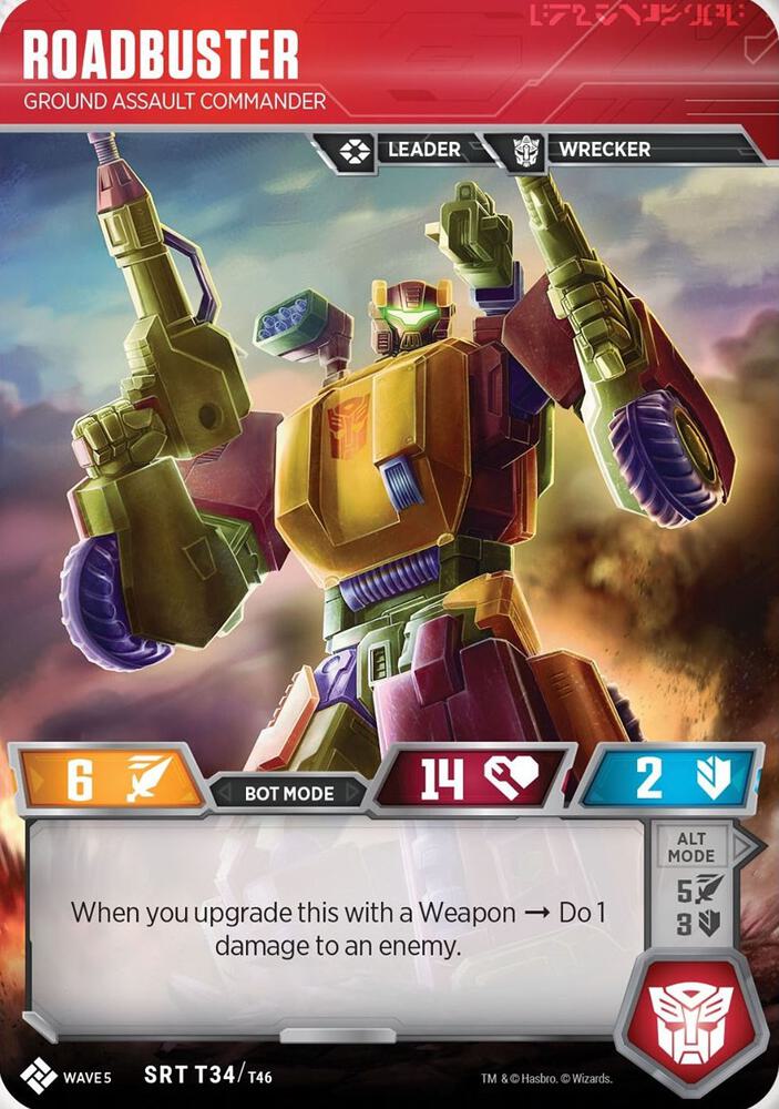 Roadbuster - Ground Assault Commander card image