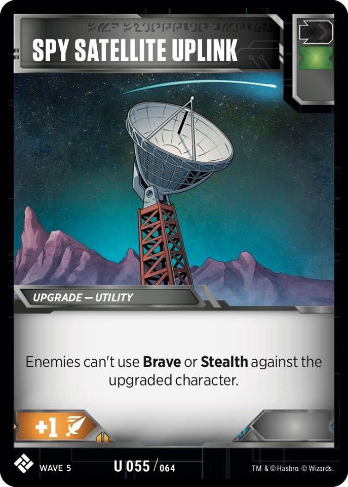 Spy Satellite Uplink card image