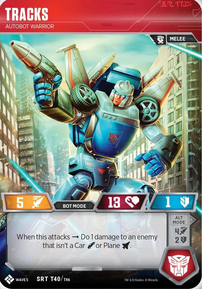 Tracks - Autobot Warrior card image