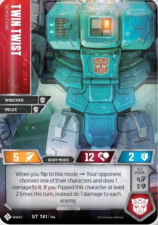Twin Twist - Demolitions card image
