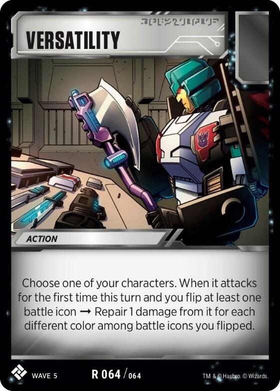 Versatility card image