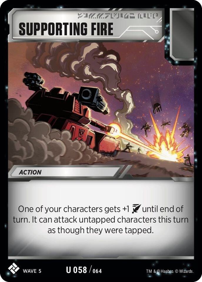 Supporting Fire card image