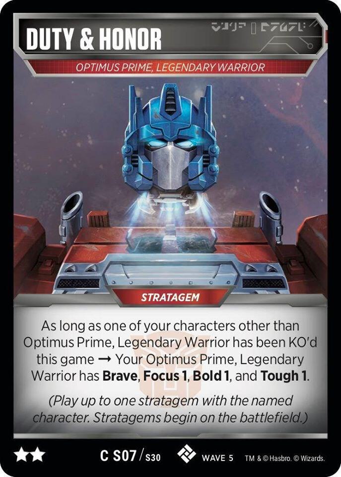 Duty & Honor card image