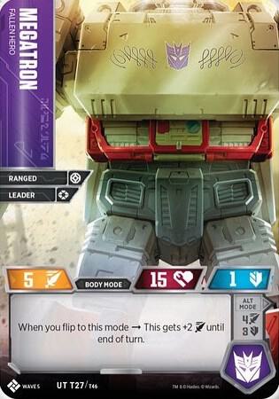 Megatron - Fallen Hero card image