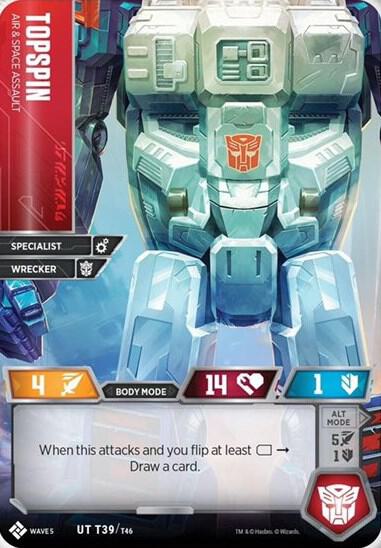 Topspin - Air & Space Assault card image