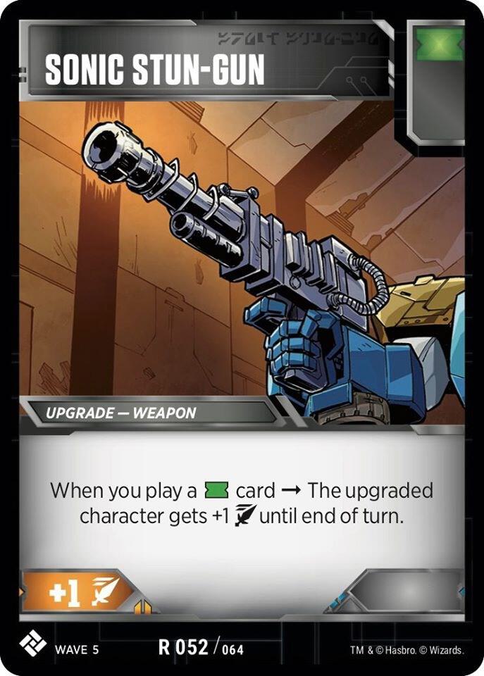 Sonic Stun-Gun card image