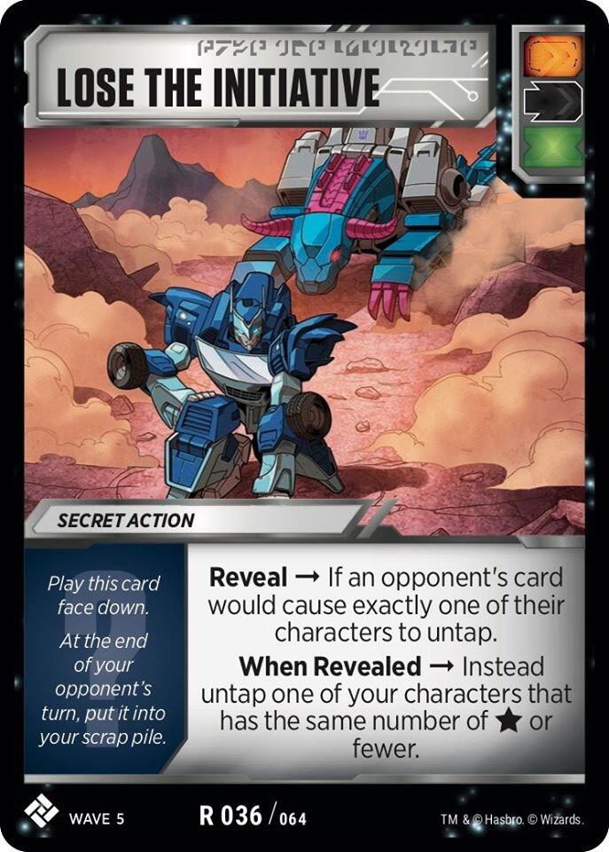 Lose the Initiative card image