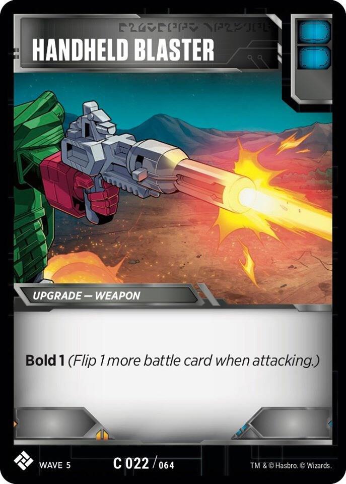 Handheld Blaster card image