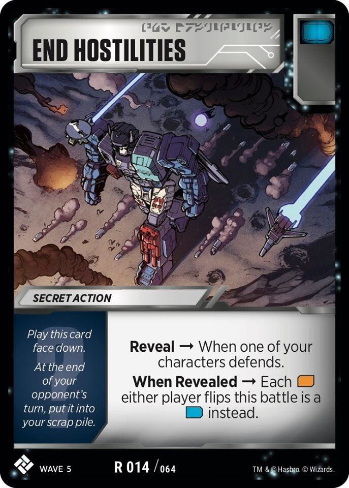 End Hostilities card image
