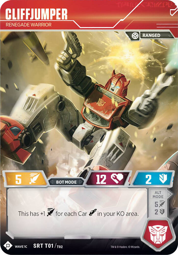 Cliffjumper - Renegade Warrior