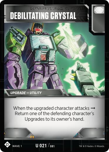 Debilitating Crystal card image