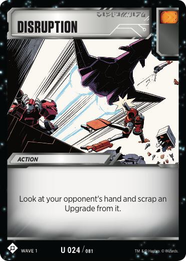 Disruption card image