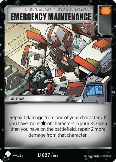 Emergency Maintenance card image