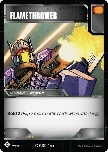 Flamethrower card image