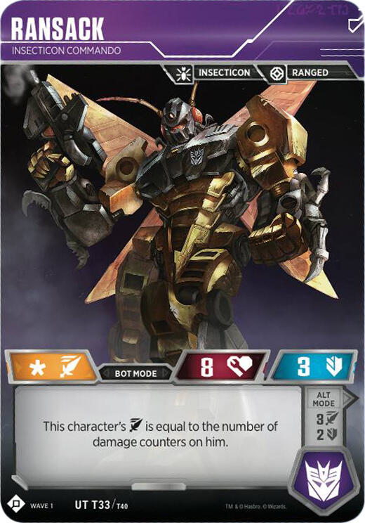 Ransack - Insecticon Commando card image