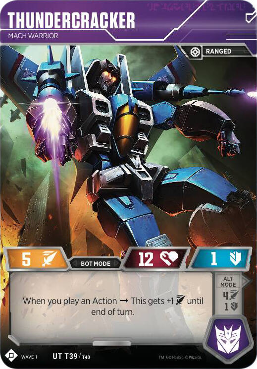 Thundercracker - Mach Warrior
