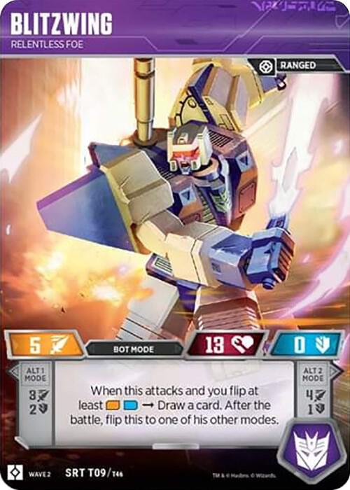 Blitzwing - Relentless Foe card image