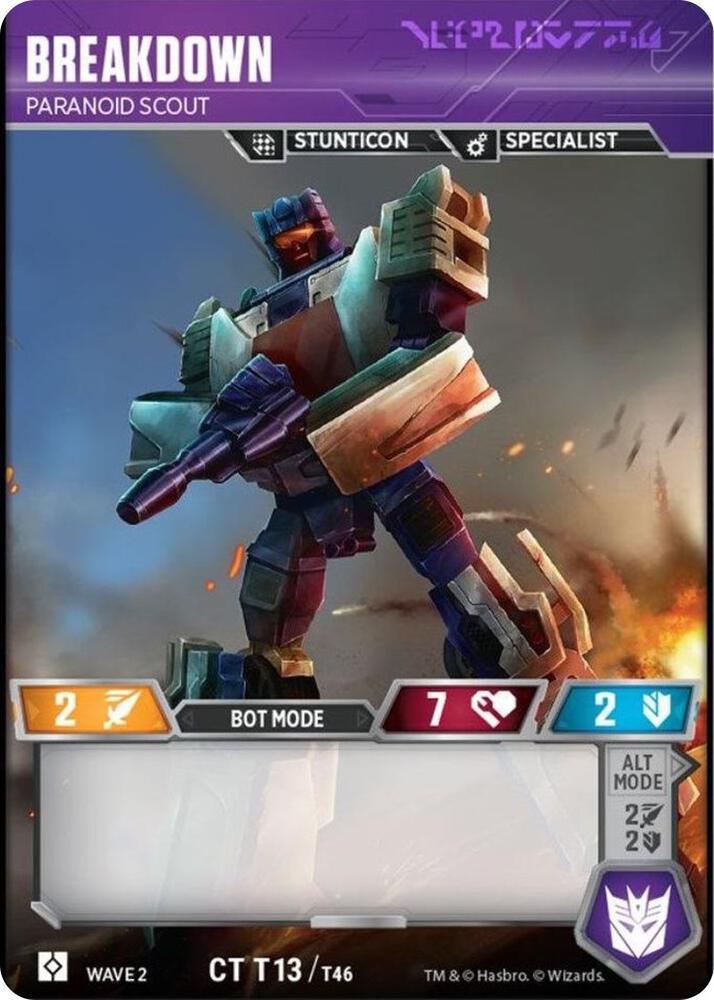 Breakdown - Paranoid Scout card image
