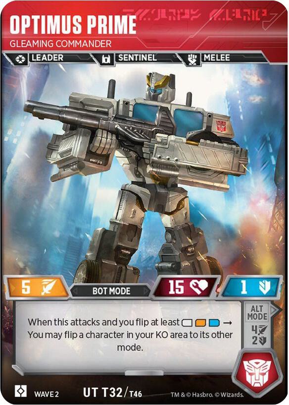 Optimus Prime - Gleaming Commander