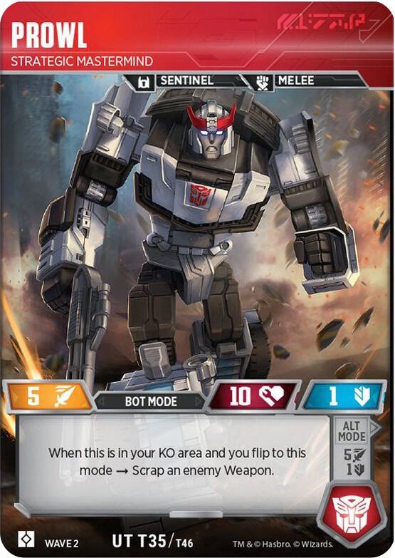 Prowl - Strategic Mastermind card image