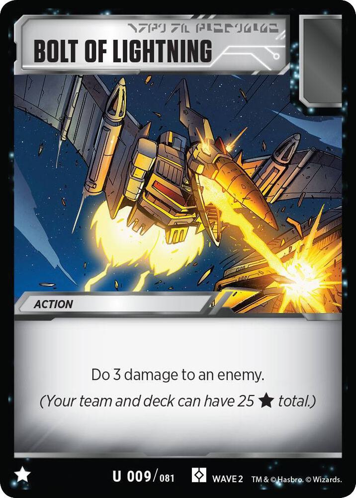 Bolt of Lightning card image