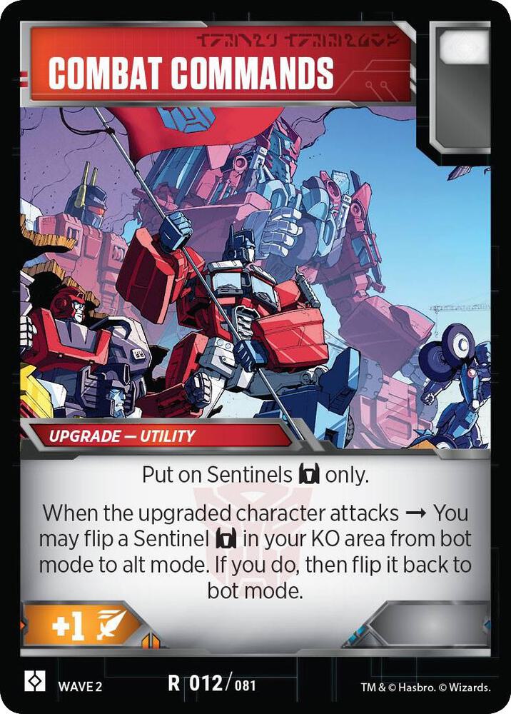 Combat Commands card image