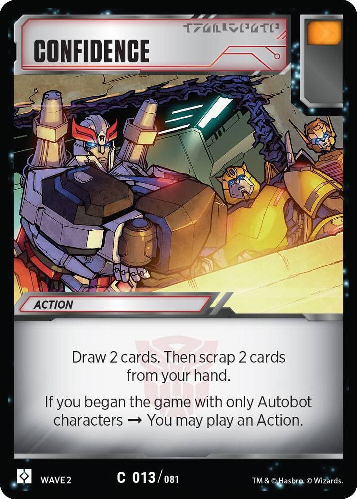 Confidence card image