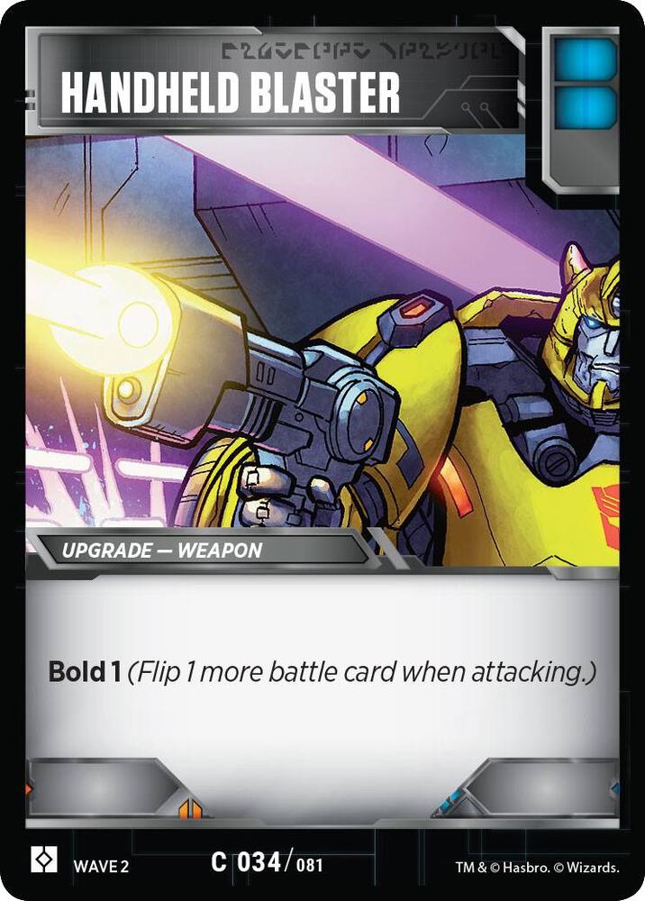 Handheld Blaster card image