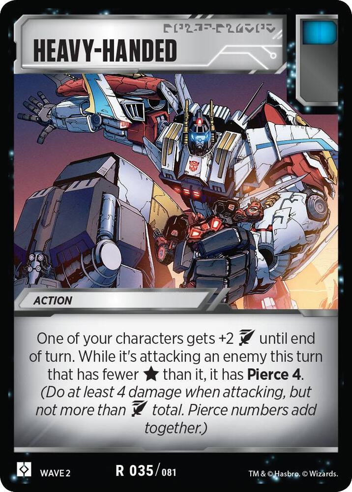 Heavy-Handed card image