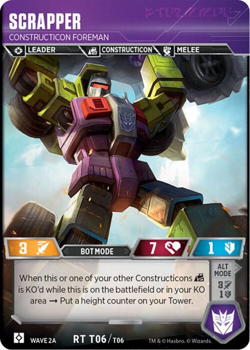 Scrapper - Construction Foreman