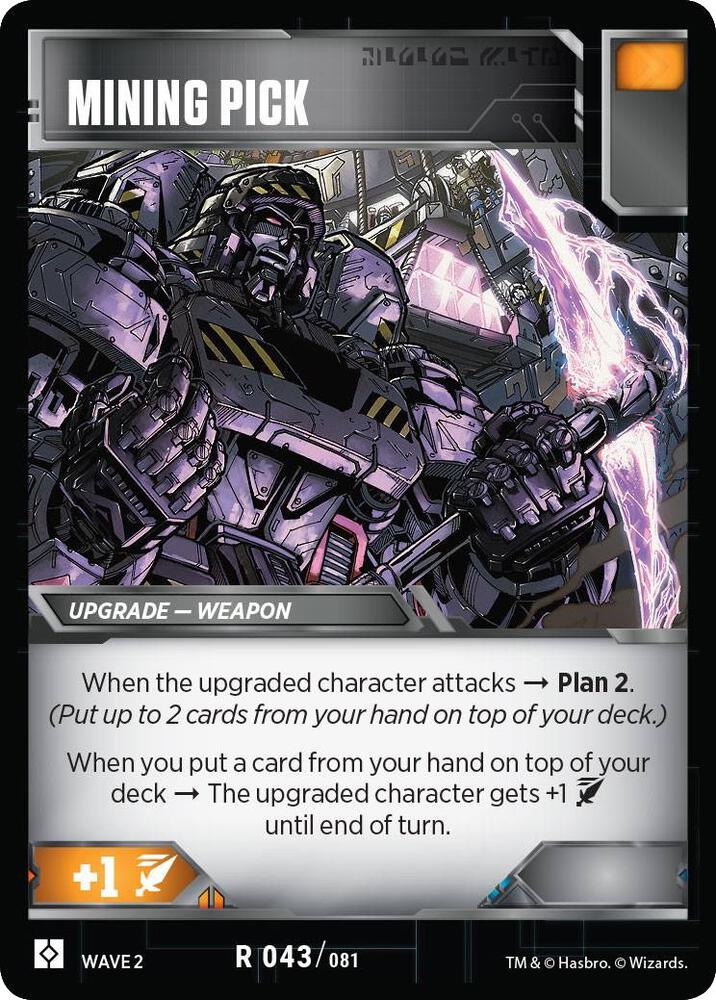 Mining Pick card image