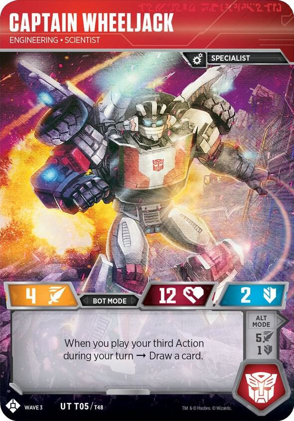 Captain Wheeljack - Engineering Scientist card image
