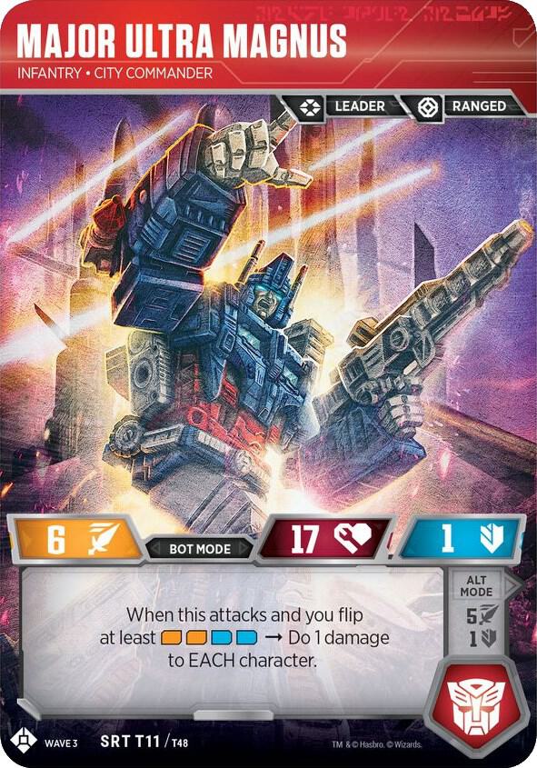 Major Ultra Magnus - Infantry City Commander card image