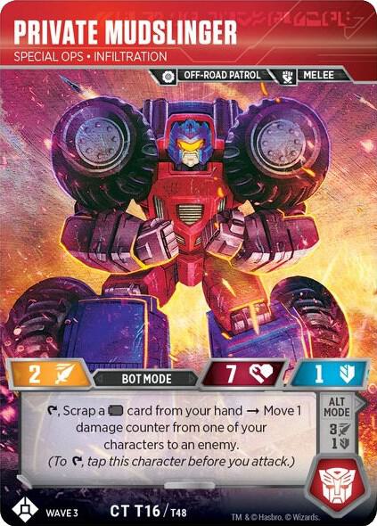 Private Mudslinger - Special Ops Infiltration card image