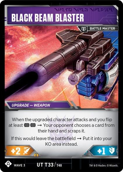 Raider Nightstick - Ground Force Weapons // Black Beam Blaster card image