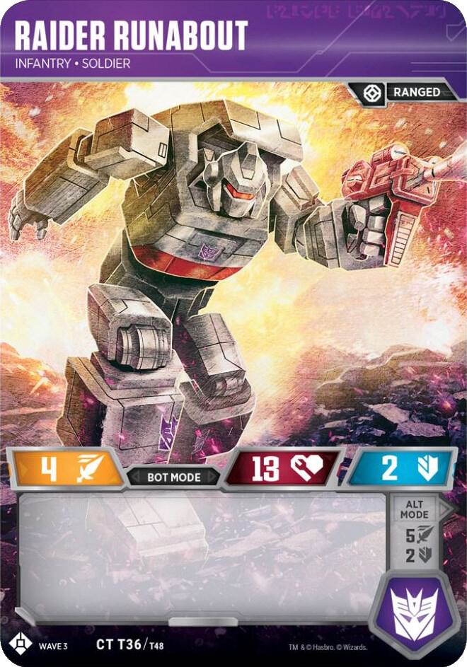Raider Runabout - Infantry Soldier