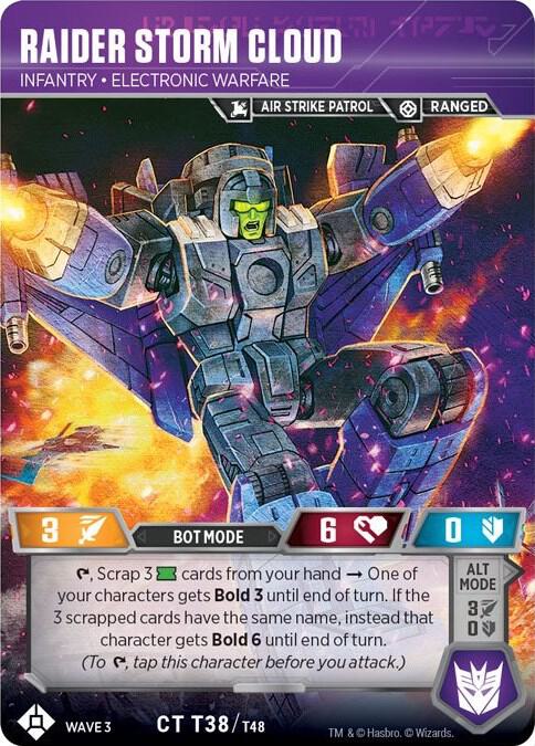 Raider Storm Cloud - Infantry Electronic Warfare card image