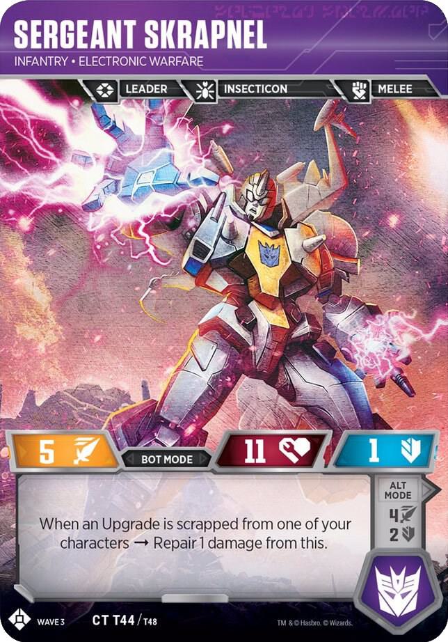 Sergeant Skrapnel - Infantry Electronic Warfare card image