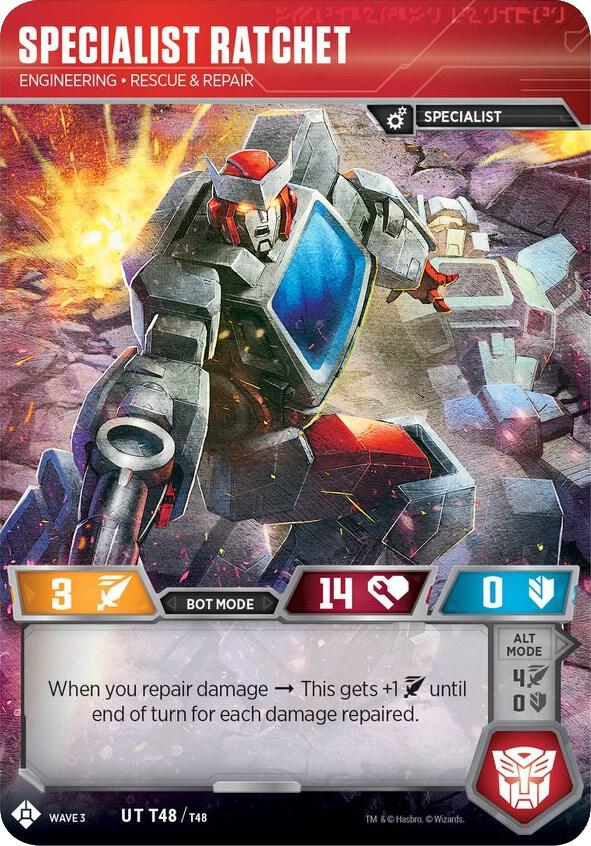 Specialist Ratchet - Engineering Rescue & Repair card image