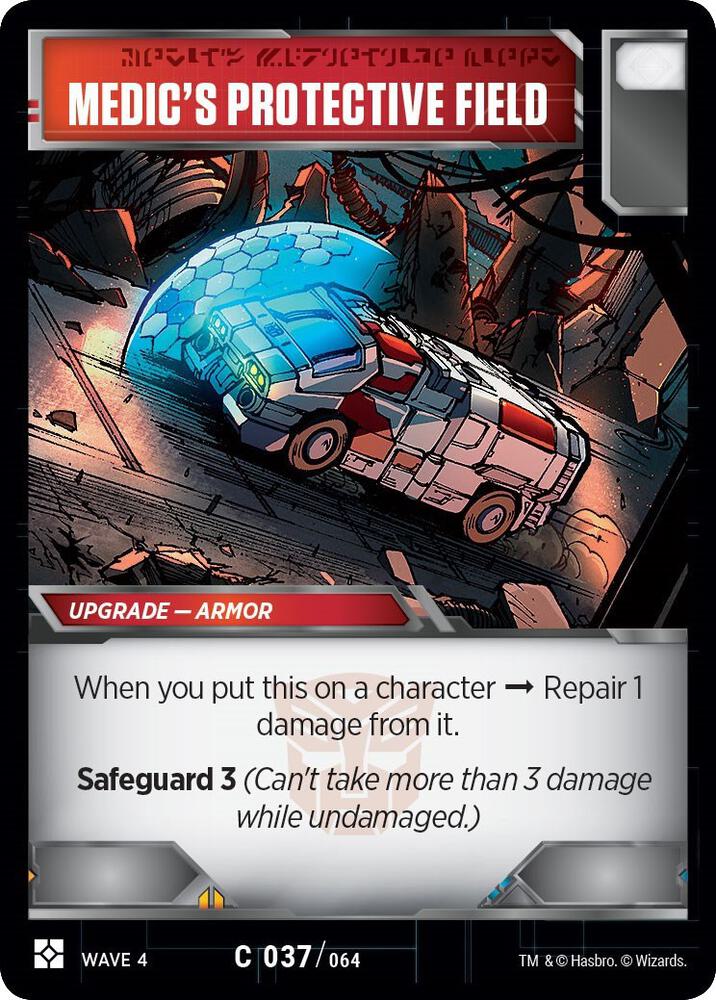 Medic's Protective Field card image