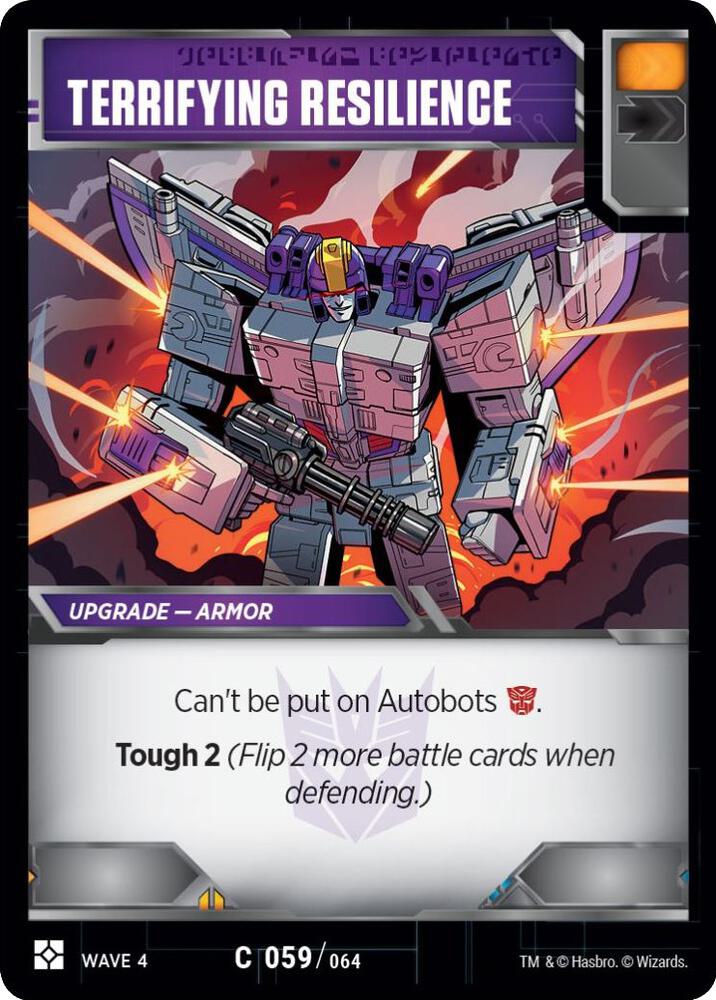 Terrifying Resilience card image