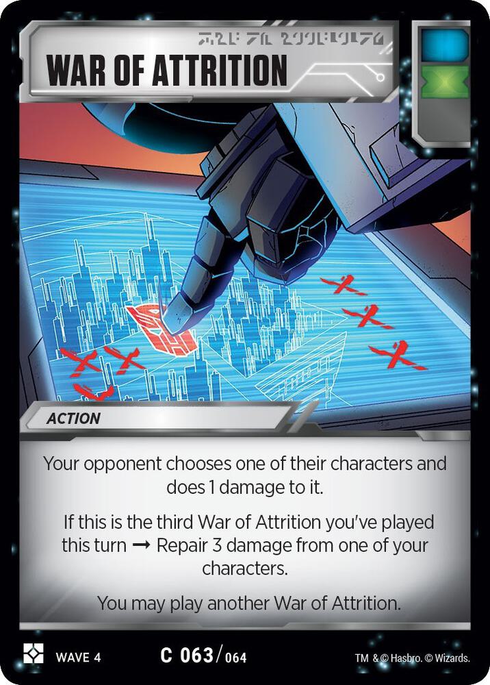 War Of Attrition card image