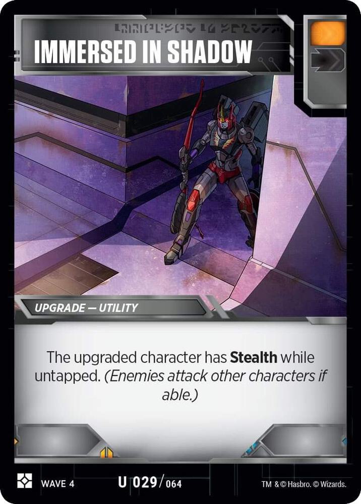 Immersed In Shadow card image