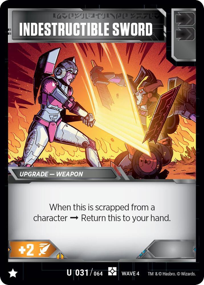 Indestructible Sword card image